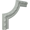 thumbnail image 2 of 10"W x 10"H x 7/8"P Devon Rope Panel Moulding  Corner (matches moulding PML02X00DE), 2 of 7