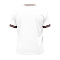 thumbnail image 5 of Poncho Shirt for Men Printed Short Sleeve Mexican Style Casual Outdoor Festival Top Pullover Camp Collar Vacation Party Carnival Leisure Tee Look, 5 of 5