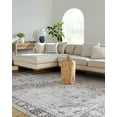 thumbnail image 2 of My Texas House Washable Laine Beige 7'6" x 9'5" Washable Area Rug, 2 of 7