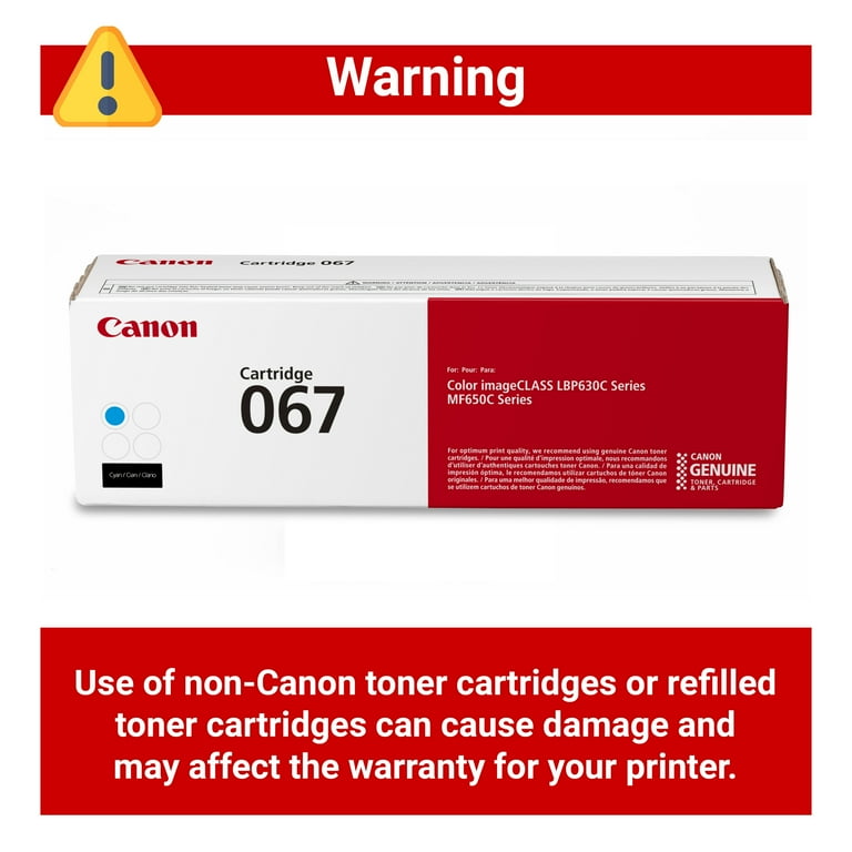 Canon 067 Cyan Toner Cartridge - Walmart.com
