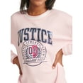 thumbnail image 3 of Justice Girls Rib Cuff Sweatshirt Dress, Sizes XS-XLP, 3 of 5