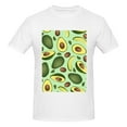 thumbnail image 4 of Bingfone Avocado With Seeds Men'S Loose Fit Short-Sleeve Pocket T-Shirt, 4 of 7