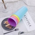 thumbnail image 7 of 16.9-ounce Plastic Tumblers Reusable Dishwasher Safe BPA Free Set of 12 Multicolor Large Drinking Cups, 7 of 7