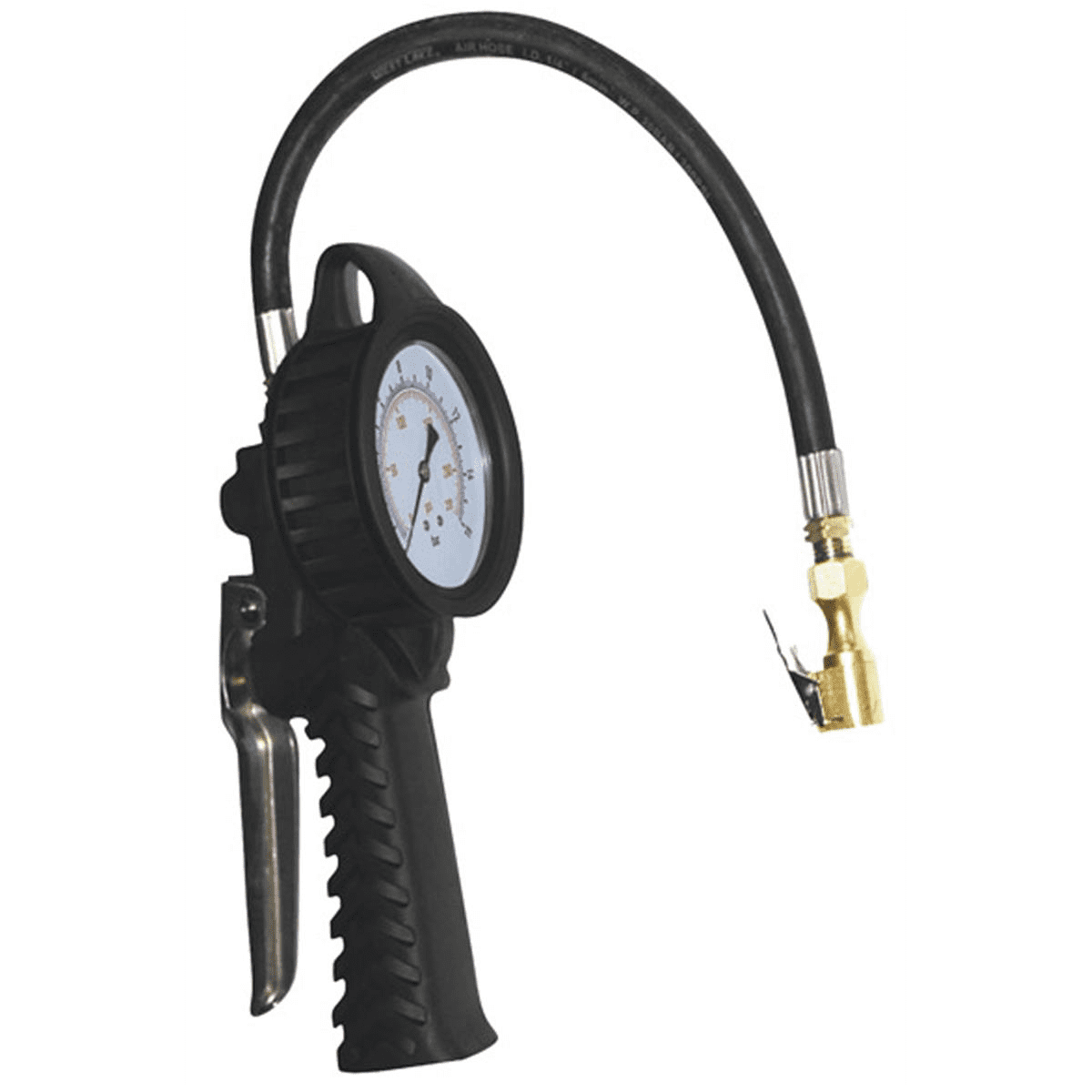 Astro Pneumatic 3081 Aluminum Tire Inflator Gauge 3 in 1 with Hose