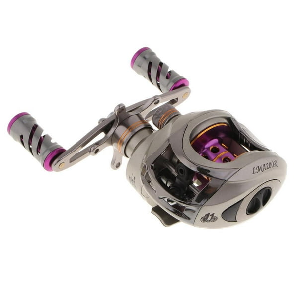 Transemion Fishing Experience Super Smooth 10 1BB Baitcasting Reel Gold  Style A 1Set 