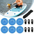 thumbnail image 2 of Almencla D Rings Pad Kayak Bungee Cord Paddleboard Surfboard Inflatable Boat Paddle Blue, 2 of 8