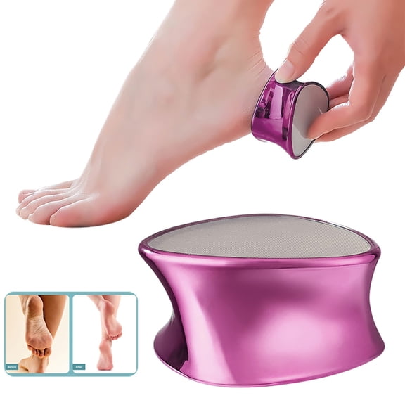 Hair Removal & Callus Remover, Pink - Nano Crystal Glass Foot File, Wet & Dry Hard Dead Skin Remover for Pedicure & Foot Care, Foot Masks Easter Mother'S Day Glass Care