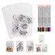 thumbnail image 1 of Juego de película retráctil, lápiz de Color DIY, kit de hojas Manual termocontraíble, bolsa de Navidad 174#, 1 of 3