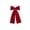 C#019, variant on Christmas Wreath Bow for Front Door, Rich Wine Red Velvet Holiday Bow with Lush Texture & Elegant Drape for Indoor Outdoor Tree Garland Gift Decor (B)