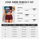 thumbnail image 5 of Fotbe Maroon Shorts Sin Costuras – Shorts Deportivos de Cintura Alta para Mujer, Elásticos para Gimnasio, Yoga, Running o Ciclismo-Small, 5 of 8