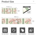 thumbnail image 3 of Pink Green Ribbons Stripe Sink Splash Guard Faucet 30x5.4in Drying Mat Drying Mat Absorbent Pad for Bathroom Kitchen 1PCS, 3 of 7