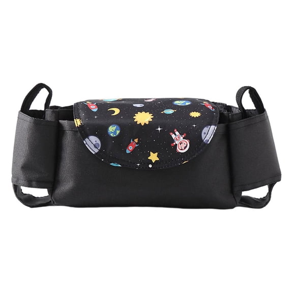 Milaget Organisateur Porte-Bouteille Gobelet Poches Pochette Installation Facile Noir