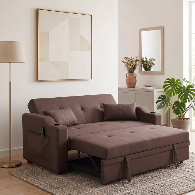 Sofá Cama Easy Living Sander Café
