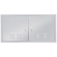 thumbnail image 2 of Edtara Portes d'Accès en Acier Inoxydable pour Cuisines Extérieures, Parfaites pour les Îlots de Bbq et les Armoires de Rangement, 2 of 7