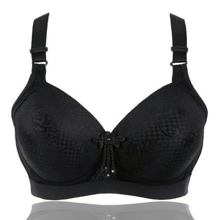

Jacenvly Bralettes for Women Clearance Lace Wireless Solid Beautiful-Back Bra Women Bras Pack Breathable Soft Comfortable Lingerie Bras Plus Size Underwear Bralette Bras Bra