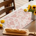thumbnail image 3 of Placemats Set of 4, Coral Pink Pastoral Flowers Place Mats Farmhouse Floral Tablemats Washable Placemat Table Decoration for Kitchen Table Dinner Party Home Decor Indoor Outdoor 13x19 Inch, 3 of 9