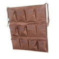 thumbnail image 4 of Bolsa para carrito de limpieza, bolsa para recolección de basura, bolsas de limpieza, fácil de instalar, multifuncional resistente para suministros de 12 bolsillos, 4 of 8