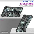 thumbnail image 5 of Case for Galaxy S20,Camouflage Military Car Holder Protection [Built-in Kickstand] Magnetic Heavy Duty TPU+PC Shockproof Phone Case for Samsung Galaxy S20 5G,6.2 inch 2020 (Light Green), 5 of 14