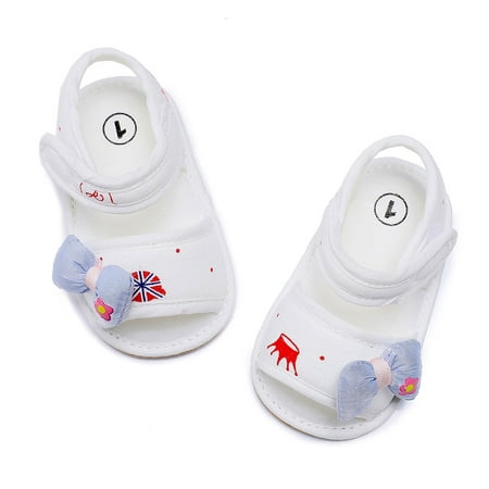 

LEEy-World Toddler Girl Shoes Toddler Kids Girls Soild Colour Bowknot Princress Shoes Soft Sole The Floor Barefoot Non Slip First Walkers Prewalker Shoes