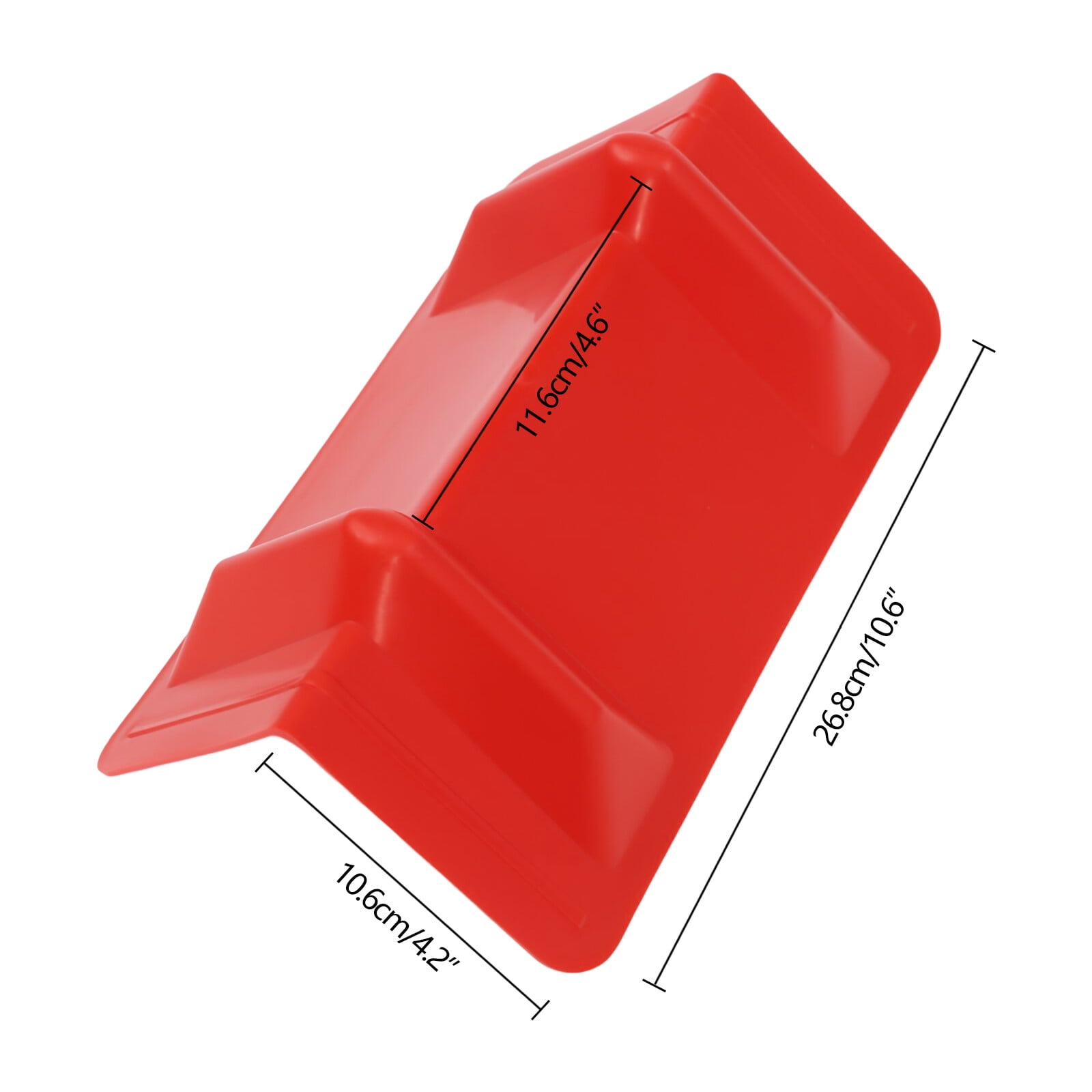 30pc 10.55*4.17*4.6inch Modern Red Corner Edge Protector Tie Down Strap Guard Bumper Cargo Load Flatbed Truck