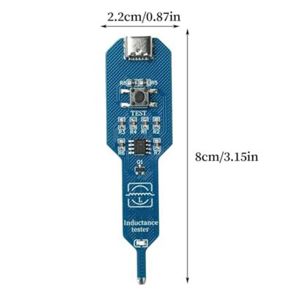 Zyllora Portable Inductance Tester Quick Accurate Coil Detection for Pc Mobile Pcb -Motherboard Repair Diagnostics Quick Fault Check
