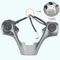 thumbnail image 5 of Steering Wheel Control Switch Button For Toyota Camry 2012 2013 2014 2015, Cruise Control Multi-Function Steering Wheel With Bluetooth Button, Steering Pad Audio Cruise Remote Control Switch, 5 of 6