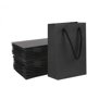 thumbnail image 1 of Bolsas de papel Kraft, Bolsas de regalo de papel Kraft 25 PCS Bolsas de regalo de papel pequeñas con asas Bolsas de papel negras a granel, 1 of 7