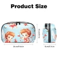 thumbnail image 5 of Cupid Digital Pouch with Oxford Fabric, Waterproof, Size 5.9x9.44x3.14 in, Cord Organizer, Charger Organizer, Bag Cable Organizer, Electronic Travel Case Organizer, 5 of 6