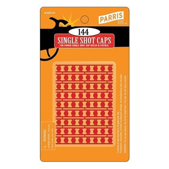 Parris Toys Single Shot Pull Off Action Caps For Mighty Mini