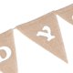 thumbnail image 3 of Candy Bar Heart Banner Hessian Pennant Triangle Burlap Banner Triangle Flags for Party Decoration, 3 of 3