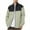 Army Green, variant on Kaemgyyd Men's Jackets Fall Winter Warm Windbreaker Full Zip Casual Coats Fashion Color Block Long Sleeve Outwear