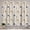 Beige Night Blue Dark Tan, variant on Abstract Retro Window Valance Rod Pocket Retro Modern for Kitchen for Bedroom Home Decor Decorative