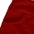 thumbnail image 7 of RYRJJ Women's Flared Yoga Dress Pants Stretchy Work Slacks Business Casual Straight Leg Bootcut Pull on Trousers with Pockets(z2-Red,M), 7 of 7