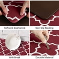 thumbnail image 3 of Kitchen Rug Sets 2 Piece with Runner Non Slip Kitchen Rugs and Mats Washable Kitchen Mats Set for Floor Kitchen Carpet Rug Runner for Hallway Entryway Kitchen Laundry, 3 of 5