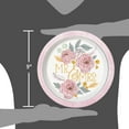 thumbnail image 4 of Soft Pink Painted Floral "Mr. & Mrs." Bridal Shower Plates, 9 in, 8ct, 4 of 4