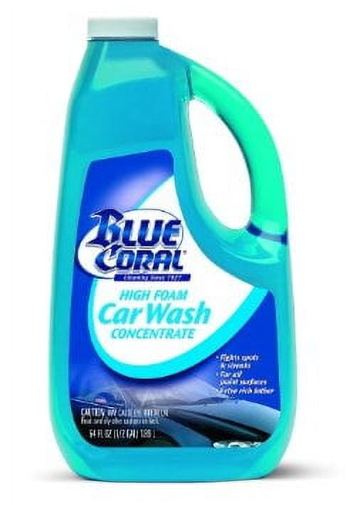 Blue Coral High Foam Car Wash Concentrate - 64 fl. oz. - WC107G