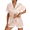 Noble Champagne, variant on Ekouaer Womens Silk Satin Pajama Set Short Sleeve PJs 2 Piece Button Down Top and Shorts Notch Collar Sleepwear Sets Soft Pjs