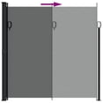 thumbnail image 3 of vidaXL Retractable Side Awning Anthracite 200x500 cm, 3 of 5