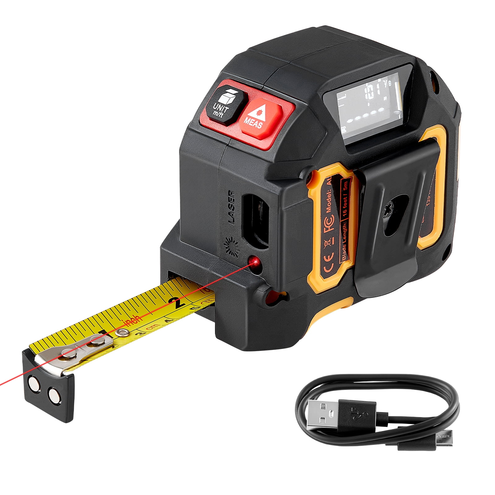 The Almighty™ Ruler: Measure with Precision, Master with Ease, Unlock a new era of precise measurements with The Almighty™ Ruler 3-In-1 Laser Measuring Tape, your ultimate tool for accuracy and