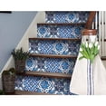 thumbnail image 5 of 4" X 4" Blue Multi Mosaic Peel And Stick Tiles, 5 of 9