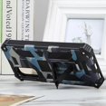 thumbnail image 5 of Funda de TPU con soporte magnético para Samsung Galaxy A14 5g con armadura de camuflaje y PC, 5 of 5