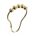 thumbnail image 4 of 2Lbdepot Shower Curtain Rings Hooks - Gold Finish - Premium 188 Stainless Steel | 13, 4 of 6