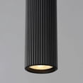 thumbnail image 2 of E11012-BK-ET2 Lighting-Reeds - 7W 1 LED Pendant-17.75 Inches Tall and 2.25 Inches Wide-Black Finish, 2 of 4