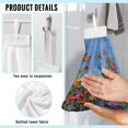 thumbnail image 6 of ZIATUBLE Butterfly Floral Hanging Hand Towel Oil Painting Dish Towels for Kitchen Quick Dry Hand Towels for Bathroom with Loop Easy to Clean Hanging Dish Towels Indoor Decor Accessories, 6 of 7