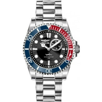 TW92 Men's Grandeur Diver Chronograph Black Silicone Strap Black