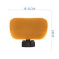 thumbnail image 7 of Tongina Office Chair Headrest Desk Chair Head Rest Adjustable Height Angle Ergonomic Computer Chair Head Pillow Neck Support Cushion Yellow, 7 of 7