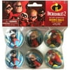 Party Supplies - Incredibles - Bounce Balls - 6ct