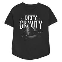 Women's Wicked Defy Gravity Witch Hat Graphic T-Shirt