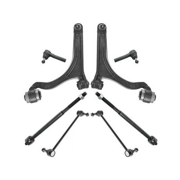 Front Control Arm Sway Bar Link Tie Rod Kit 8 Piece - Compatible with 2004 - 2008 Chrysler Pacifica 2005 2006 2007
