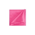 thumbnail image 2 of INSPIRE CHIC Men's Pocket Squares Solid Color Handkerchiefs for Wedding Party Fuchsia, 2 of 4